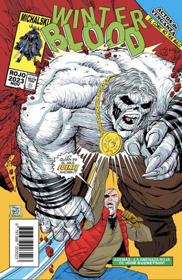 Winter Blood 1 (de 4) - portada alternativa